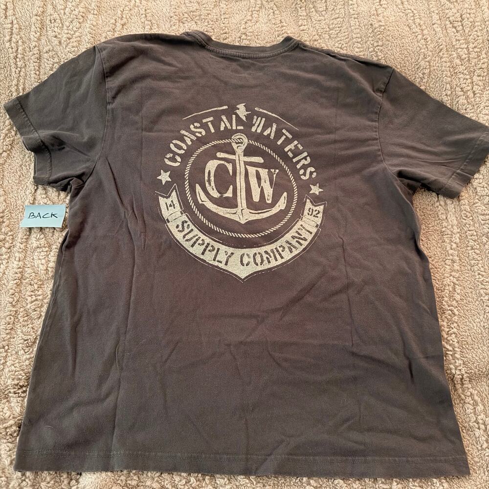 Coastal Waters Supply Company Graphic T-Shirt size: L